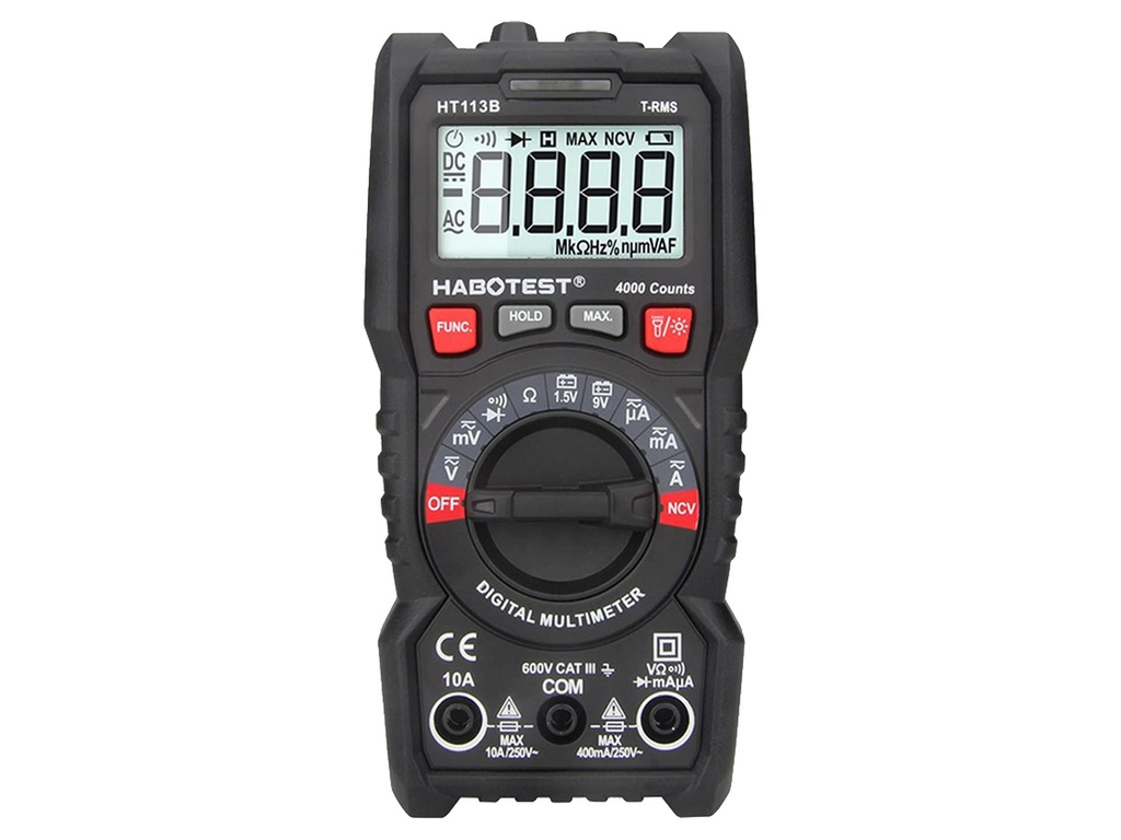 Multímetro Digital Profesional Habotest HT113B