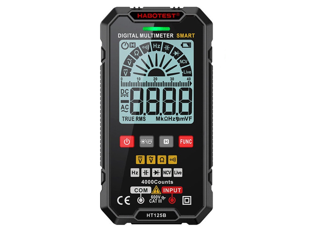 Multímetro Digital Inteligente Habotest HT125B