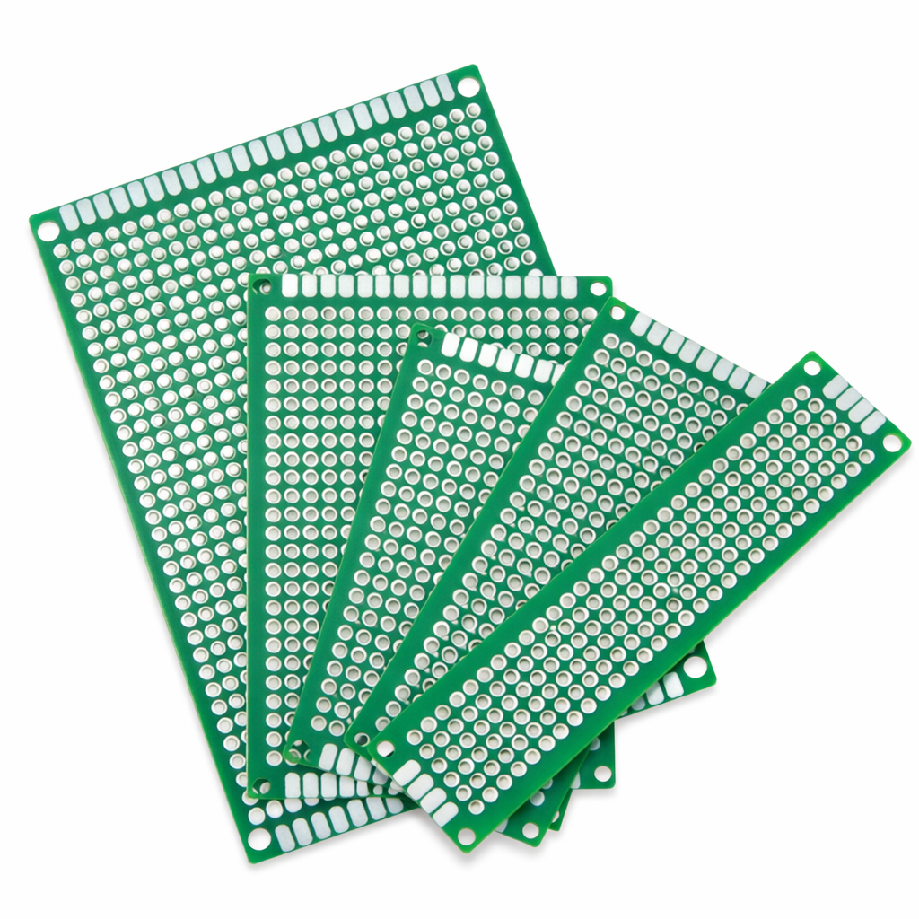 Placa PCB Doble Cara FR4 1.6mm Verde Multiusos