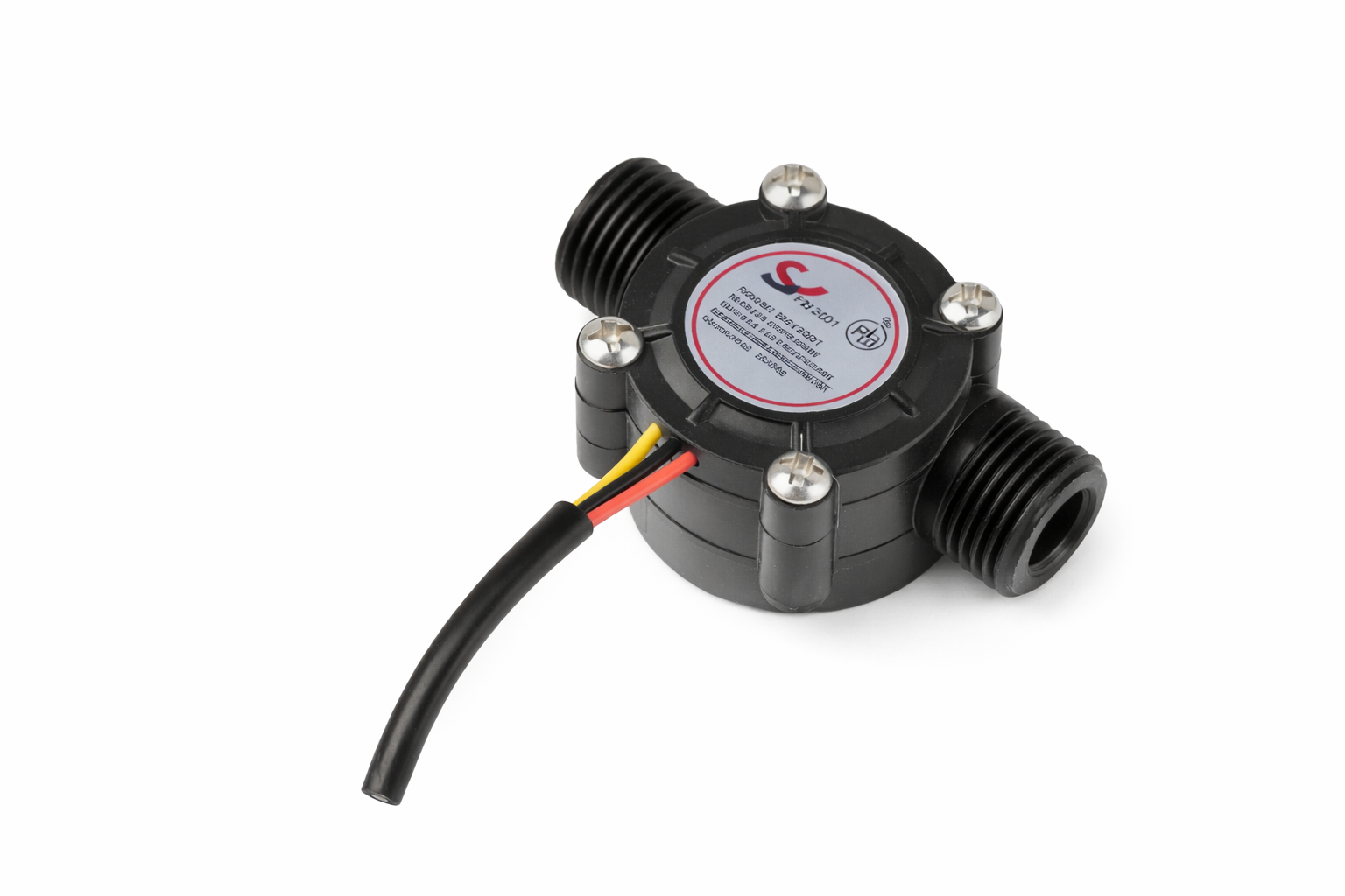 Sensor de Flujo de Agua YFS201 1-30L/min 1/2" Caudalímetro