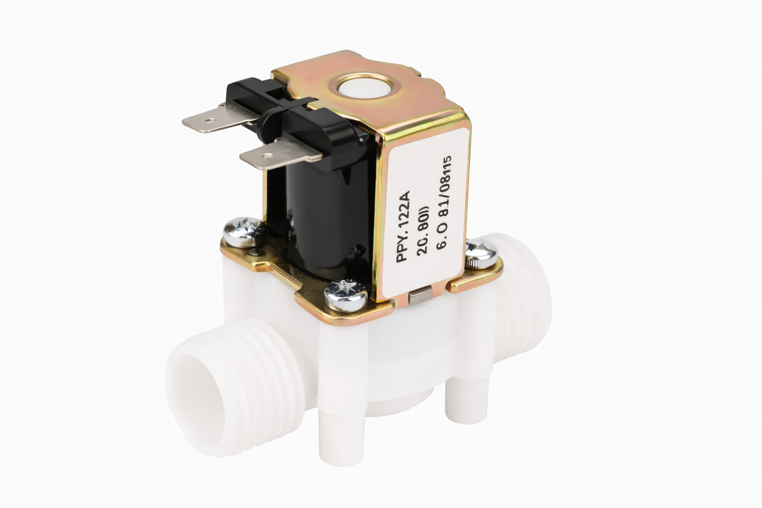 Válvula Solenoide 1/2" FPD270A Normalmente Cerrada para Agua