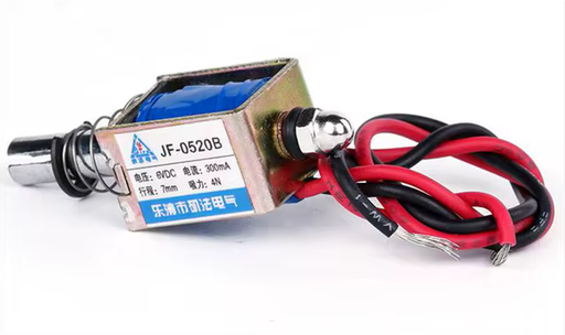 Solenoide 12VDC JF-0520B 10mm 4N