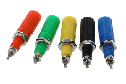 Jack Banana 4mm Poste Roscado JA-202
