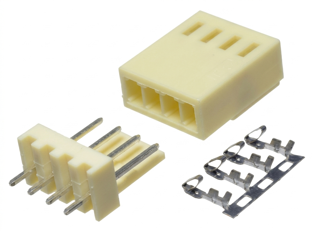 Conector Molex 2.54mm Macho y Hembra con Cable