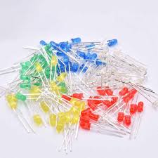 LEDs 3mm y 5mm Colores Variados