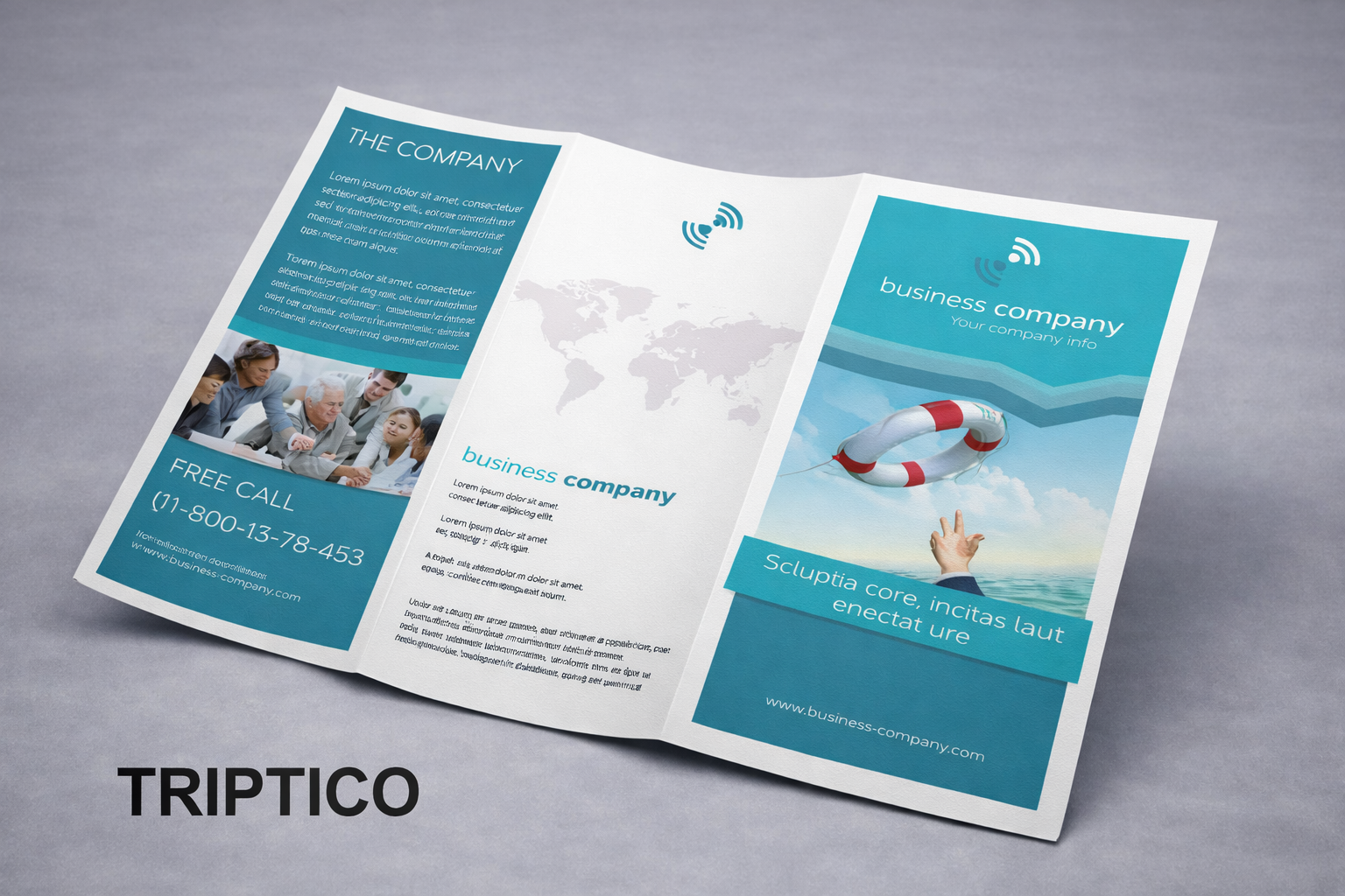 Impresión de Triptico x Millar
