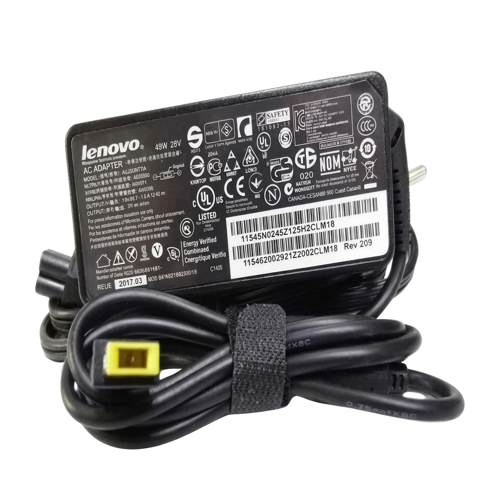 Cargador LENOVO 20v 2.25a Punta USB Cable Corriente