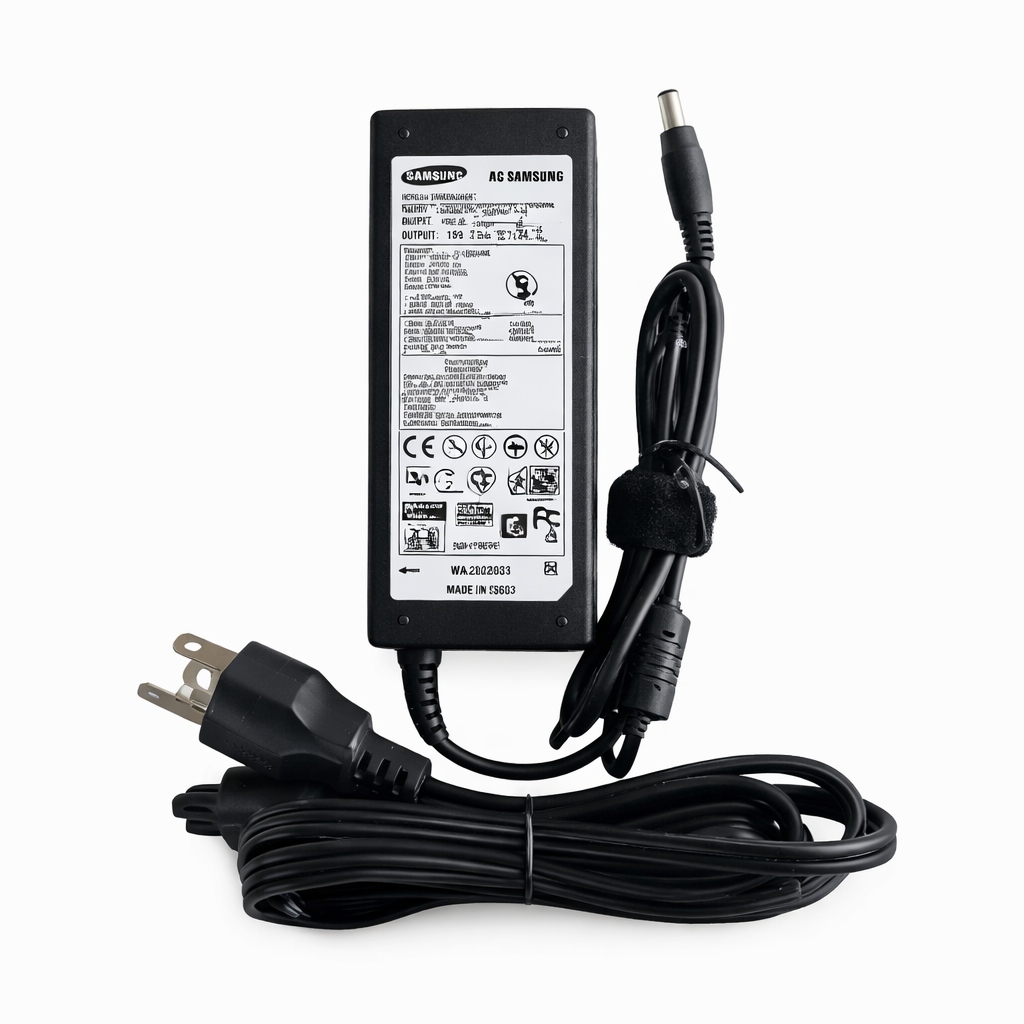 Cargador SAMSUNG 19v 3.16a Cable Corriente de Regalo