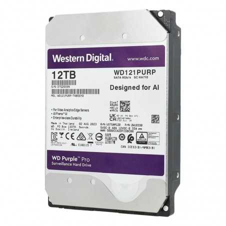 Disco duro de 12TB, ideal para DVRs de video vigilancia. 