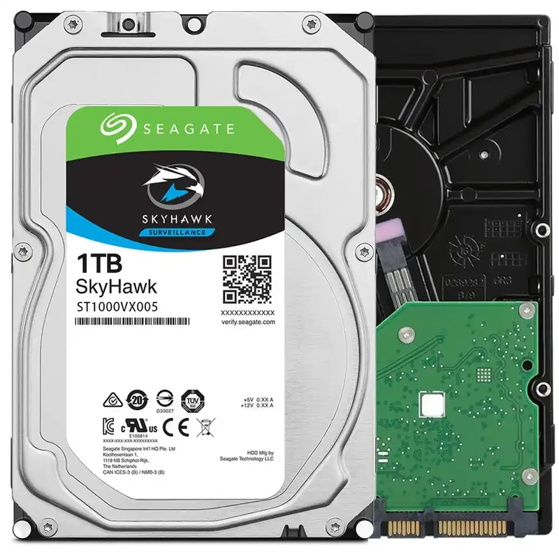 Disco duro de 1TB, ideal para DVRs de video vigilancia.