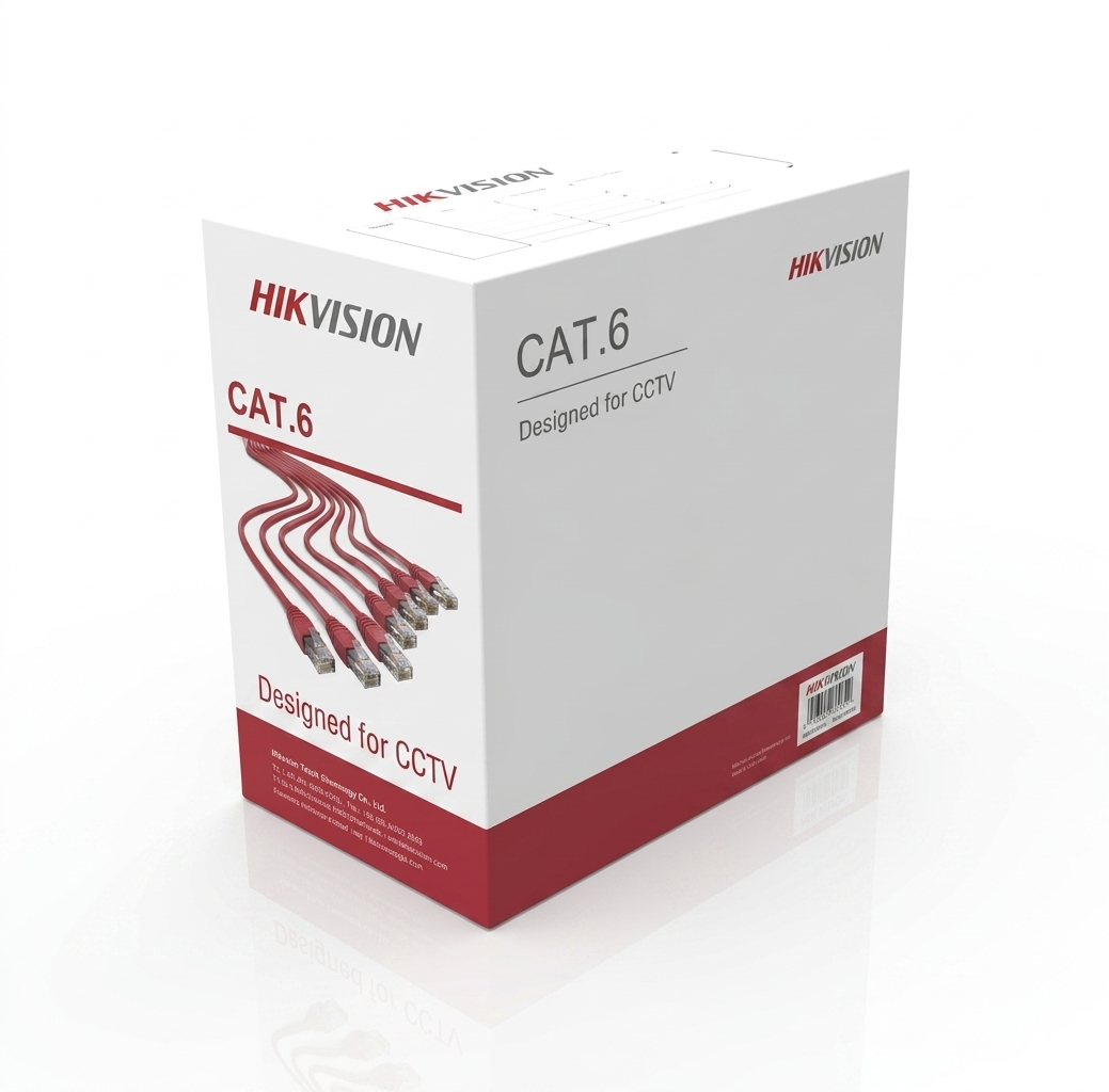 Cable UTP CAT6 305M Puro cobre Negro exterior