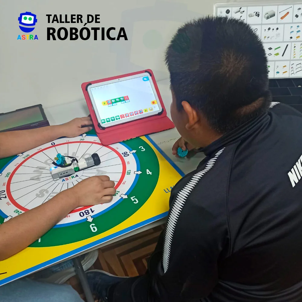 Astra taller de robotica lego