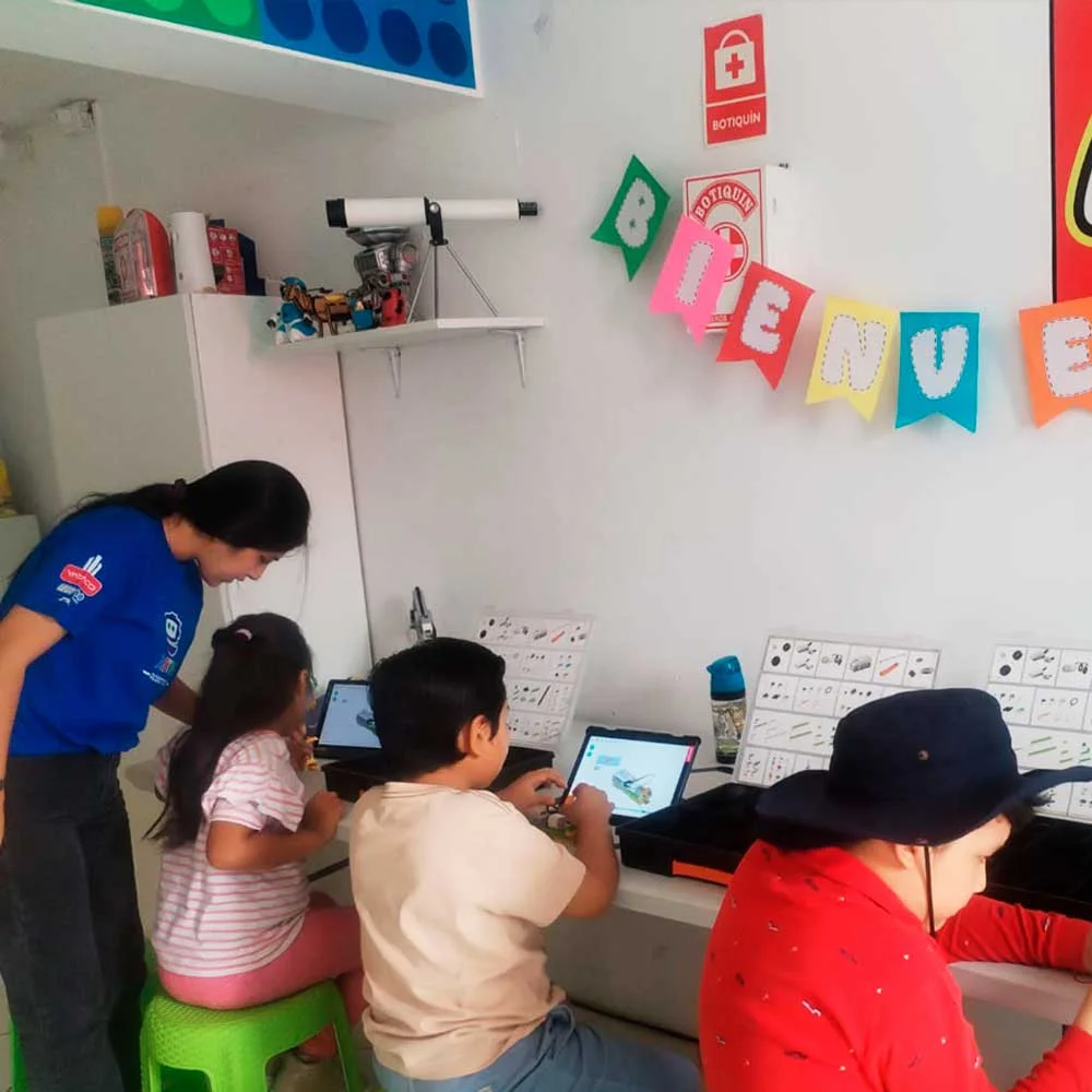 Clase de Robótica Lego Niños